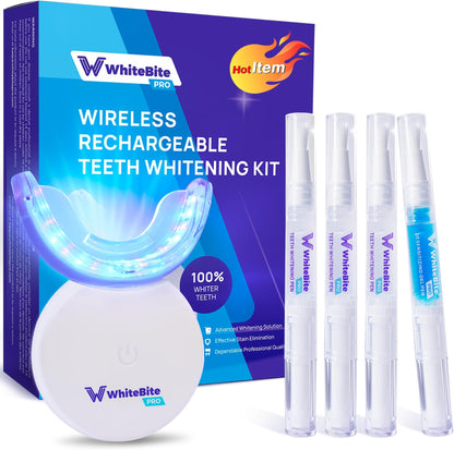 Home Tooth Cleaning Kit with LED Light Accelerator