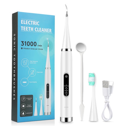 An Electric Toothbrush And Cleaner Set